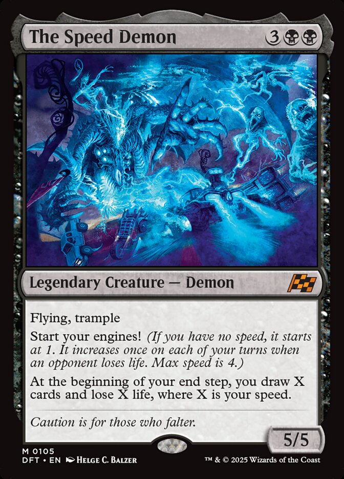 The Speed Demon (105) - Aetherdrift (DFT)