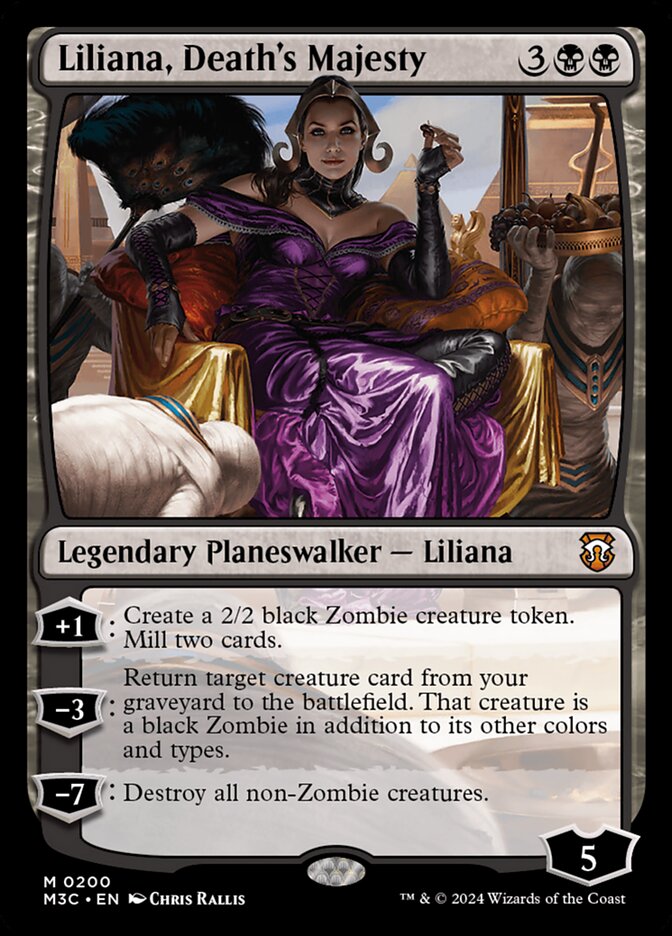 Liliana, Death's Majesty (200) - Modern Horizons 3 Commander (M3C)