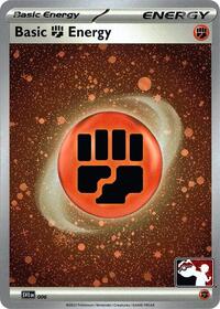 Basic Fighting Energy - 006 (Cosmos Holo) (6) - Prize Pack Series Cards
