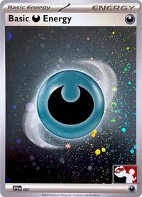 Basic Darkness Energy - 007 (Cosmos Holo) (7) - Prize Pack Series Cards