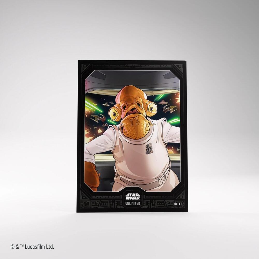 Star Wars: Unlimited Art Sleeves - Admiral Ackbar - GameGenic Card Sleeves