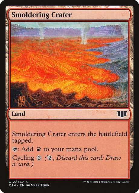 Smoldering Crater (312) - Commander 2014 (C14)