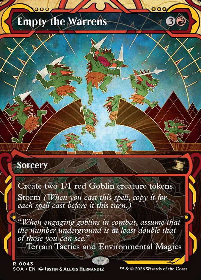 Empty the Warrens (43) - Secrets of Strixhaven Mystical Archive (SOA)