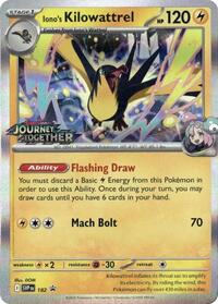Iono's Kilowattrel - 182 (Prerelease) (182) - SV: Scarlet & Violet Promo Cards (SVP)