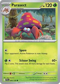 Parasect (5) - SV09: Journey Together (JTG)