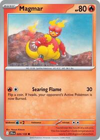 Magmar (20) - SV09: Journey Together (JTG)