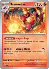 Magmortar (21) - SV09: Journey Together (JTG)