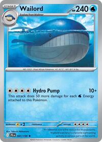 Wailord (41) - SV09: Journey Together (JTG)