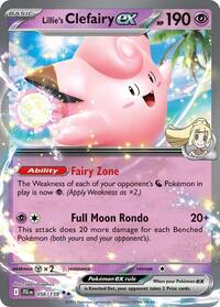 Lillies Clefairy ex (56) - SV09: Journey Together (JTG)
