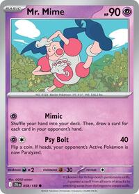 Mr Mime (58) - SV09: Journey Together (JTG)