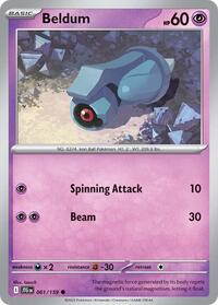 Beldum (61) - SV09: Journey Together (JTG)