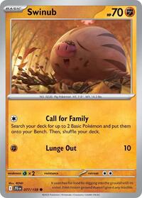 Swinub (77) - SV09: Journey Together (JTG)