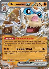 Mamoswine ex (79) - SV09: Journey Together (JTG)