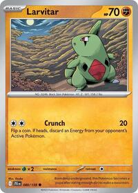 Larvitar (80) - SV09: Journey Together (JTG)