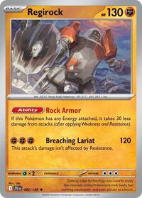 Regirock (82) - SV09: Journey Together (JTG)