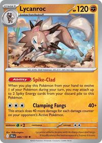 Lycanroc (85) - SV09: Journey Together (JTG)