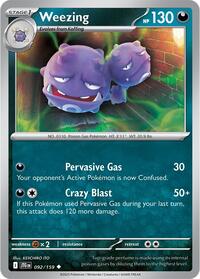Weezing (92) - SV09: Journey Together (JTG)