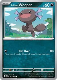 Paldean Wooper (93) - SV09: Journey Together (JTG)