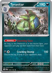 Tyranitar (95) - SV09: Journey Together (JTG)