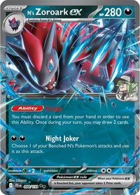 Ns Zoroark ex (98) - SV09: Journey Together (JTG)