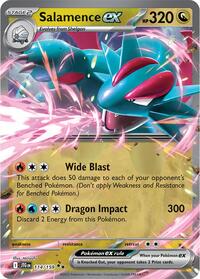 Salamence ex (114) - SV09: Journey Together (JTG)