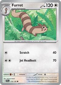 Furret (119) - SV09: Journey Together (JTG)