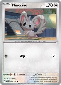 Minccino (125) - SV09: Journey Together (JTG)