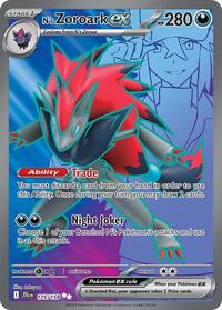 Ns Zoroark ex (175) - SV09: Journey Together (JTG)
