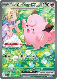 Lillies Clefairy ex (184) - SV09: Journey Together (JTG)