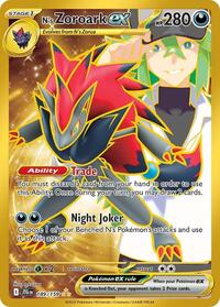 Ns Zoroark ex (189) - SV09: Journey Together (JTG)