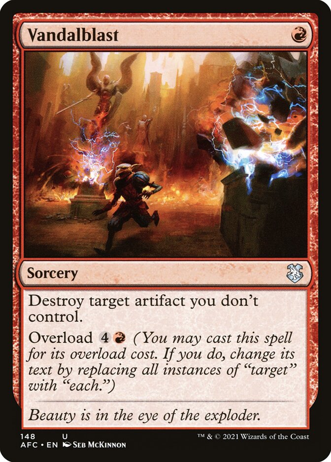 Vandalblast (148) - Forgotten Realms Commander (AFC)
