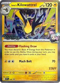 Iono's Kilowattrel - 182 (Prerelease) (182) - SV: Scarlet & Violet Promo Cards (SVP)