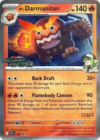 N's Darmanitan - 181 (Prerelease) (181) - SV: Scarlet & Violet Promo Cards (SVP)