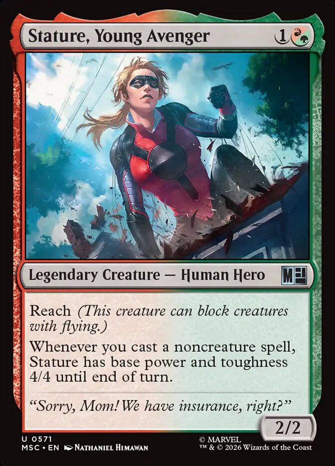 Stature, Young Avenger (571) - Marvel Super Heroes Commander (MSC)