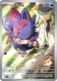 N's Zorua - 189 (Pokemon Center Exclusive) (189) - SV: Scarlet & Violet Promo Cards (SVP)