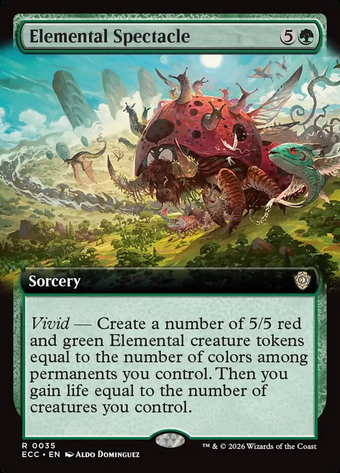 Elemental Spectacle (35) - Lorwyn Eclipsed Commander (ECC)