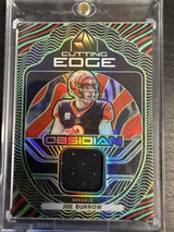 2021 Panini Obsidian Joe Burrow Cutting Edge Electric Etch Green /50
