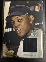 2026 Historic Autographs Willie Mays Cut Fabric Relic /75