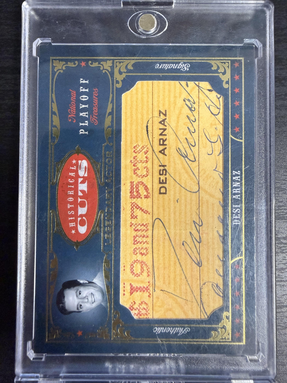 2008 Playoff National Treasures #20 Desi Arnaz Historical Cuts 1/1