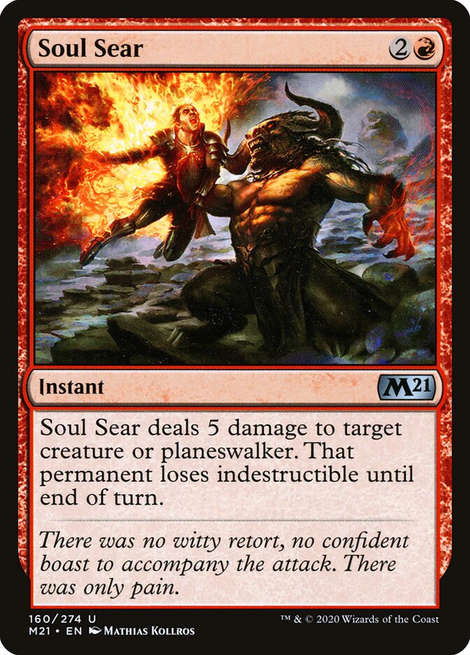 Soul Sear (160) - Core Set 2021 (M21)