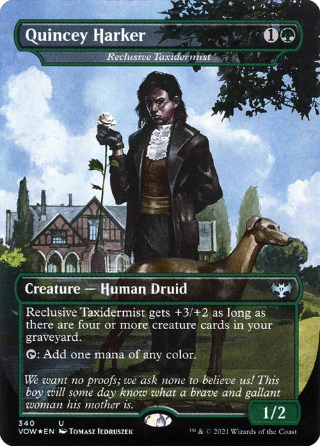 Quincey Harker - Reclusive Taxidermist (340) - Innistrad: Crimson Vow (VOW)