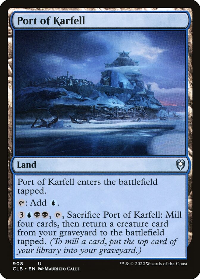 Port of Karfell (908) - Commander Legends: Battle for Baldur's Gate (CLB)