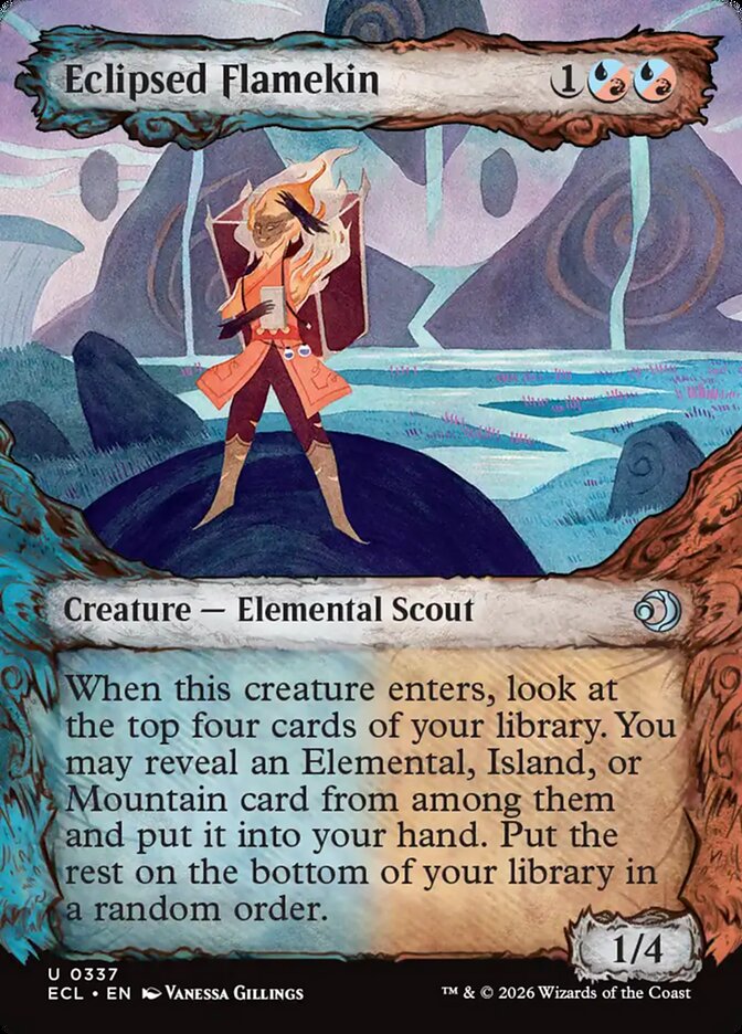 Eclipsed Flamekin (337) - Lorwyn Eclipsed (ECL)