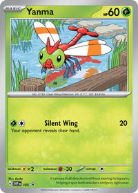 Yanma - (185) - SV: Scarlet & Violet Promo Cards (SVP)