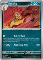 Scrafty - 188 (Cosmos Holo) (188) - SV: Scarlet & Violet Promo Cards (SVP)