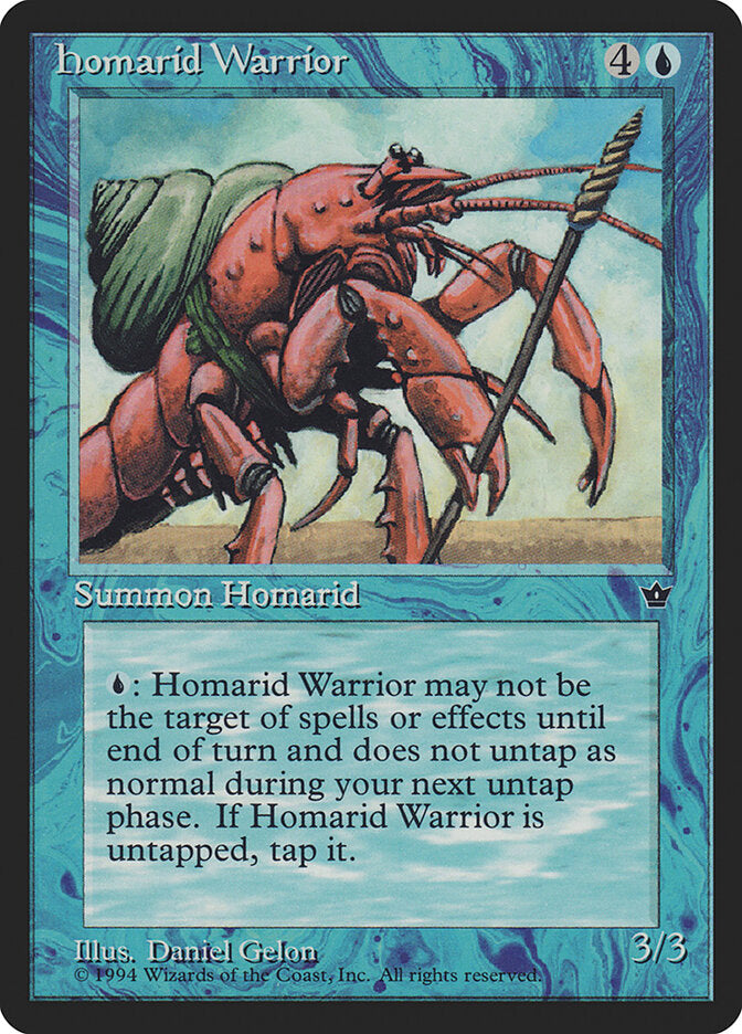 Homarid Warrior (22a) - Fallen Empires (FEM)