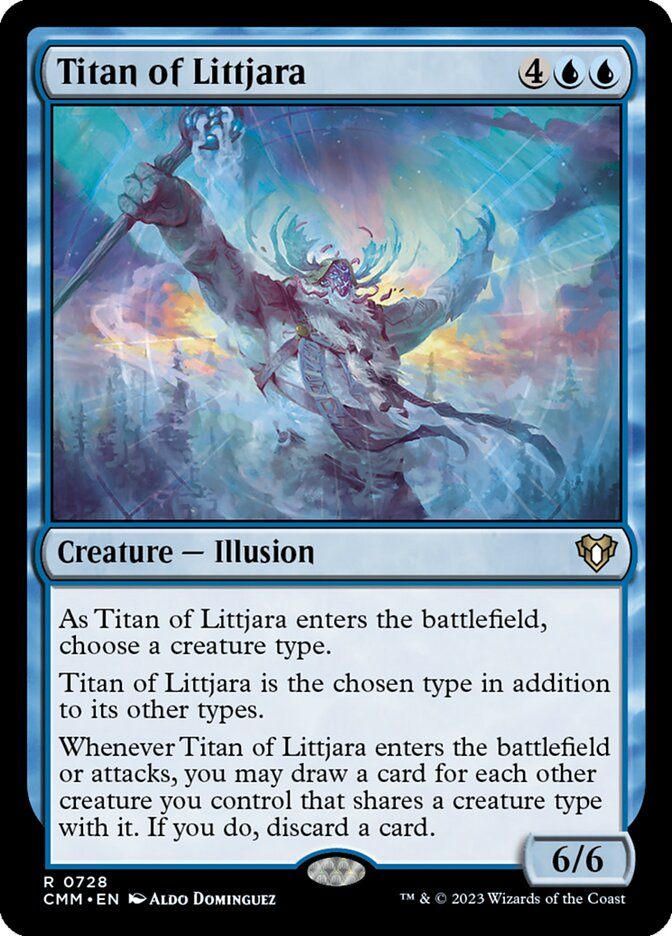 Titan of Littjara (728) - Commander Masters (CMM)