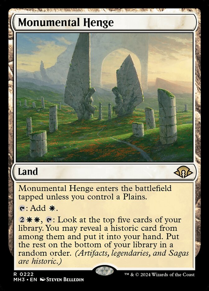 Monumental Henge (222) - Modern Horizons 3 (MH3)