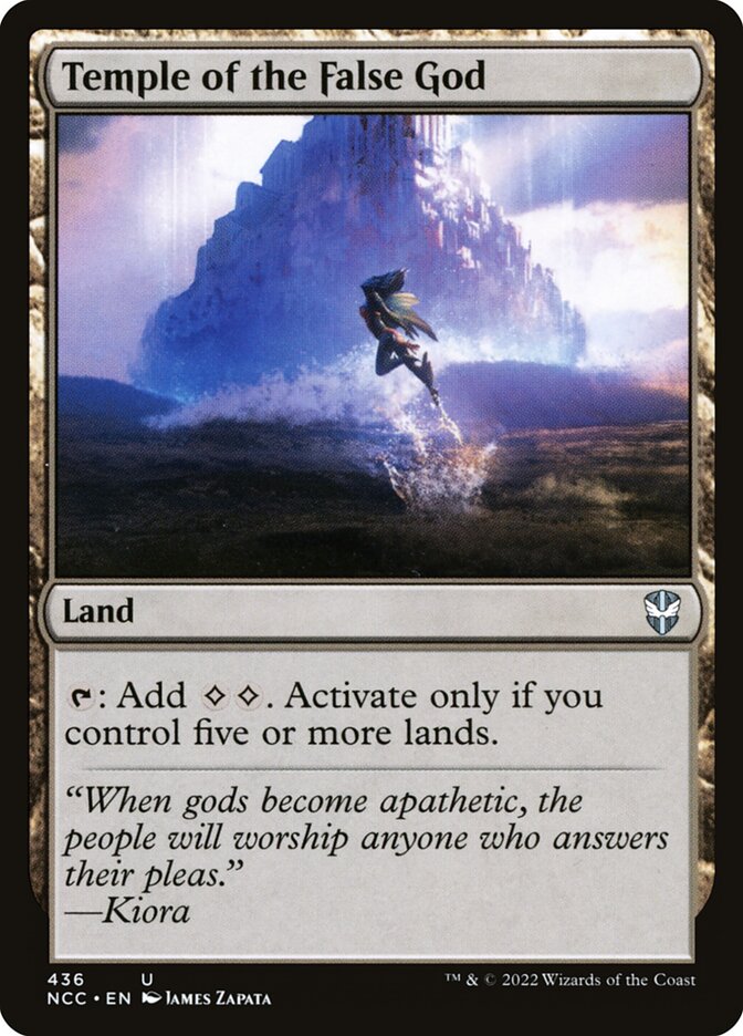 Temple of the False God (436) - New Capenna Commander (NCC)