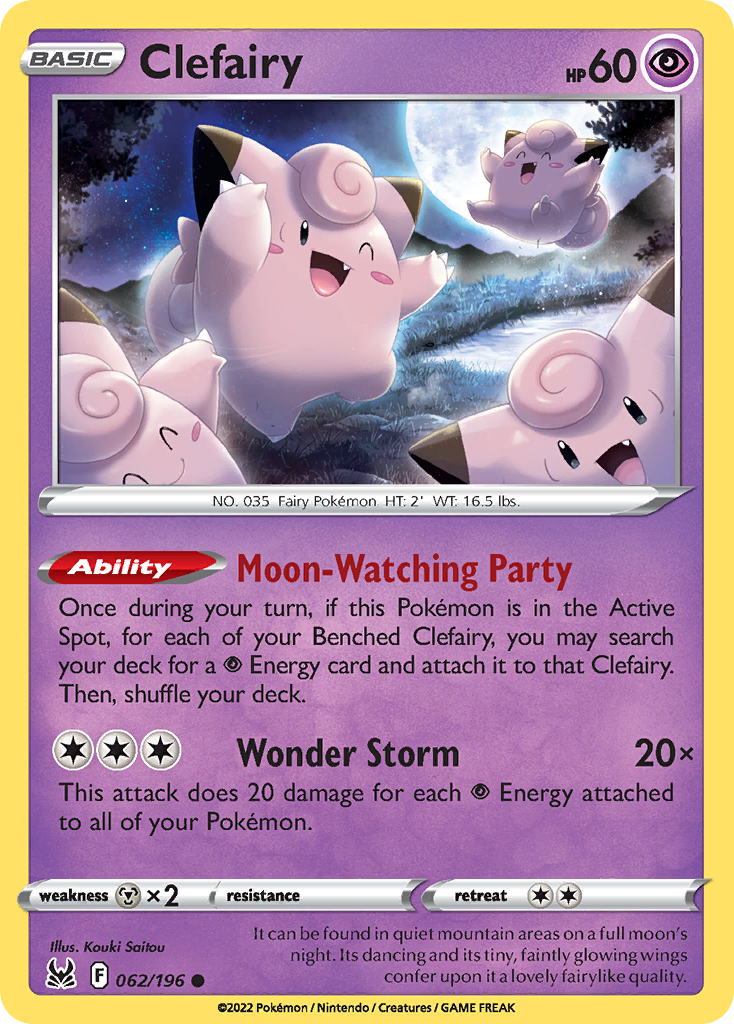 Clefairy (62/196) - Lost Origin (LOR)